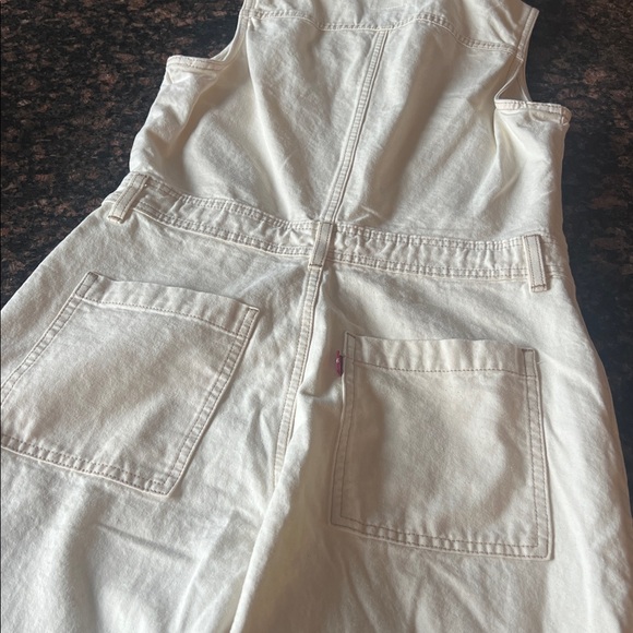 Levi's Cream Denim jumpsuit size small - Picture 7 of 7